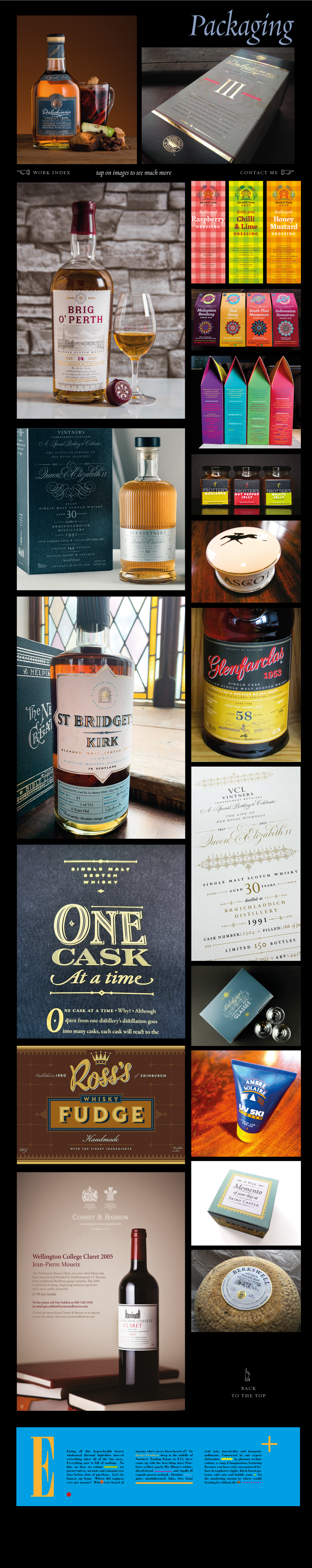 Scottish packaging designer in Scotland